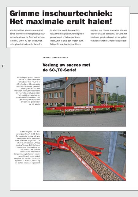 GRIMME (duo) verlengband SC-TC