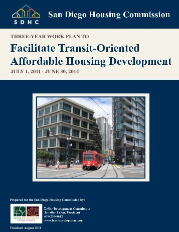 SDHC Three Year Plan to Facilitate Transit-Oriented Affordable ...