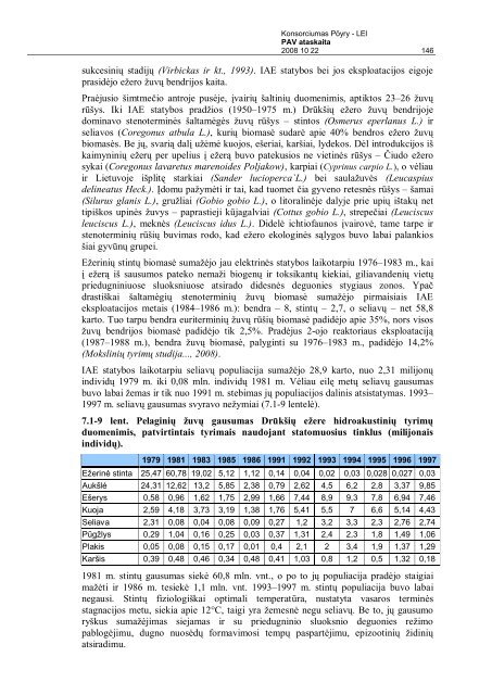 Poveikio aplinkai vertinimo ataskaita LT 1 dalis - Visagino atominÄs ...