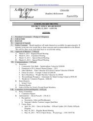 April 12, 2011 Board Documentatio - School District of Waupaca