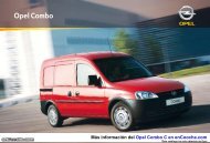 CatÃ¡logo Opel Combo Cargo - enCooche.com