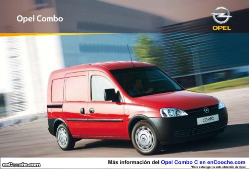 CatÃ¡logo Opel Combo Cargo - enCooche.com