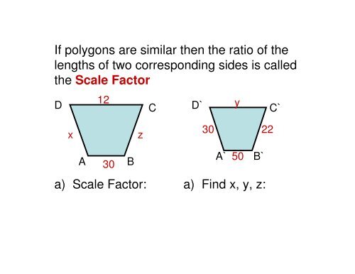 Geometry Chapter 7