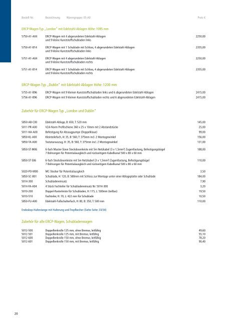 Preisliste DE.indd - polymed