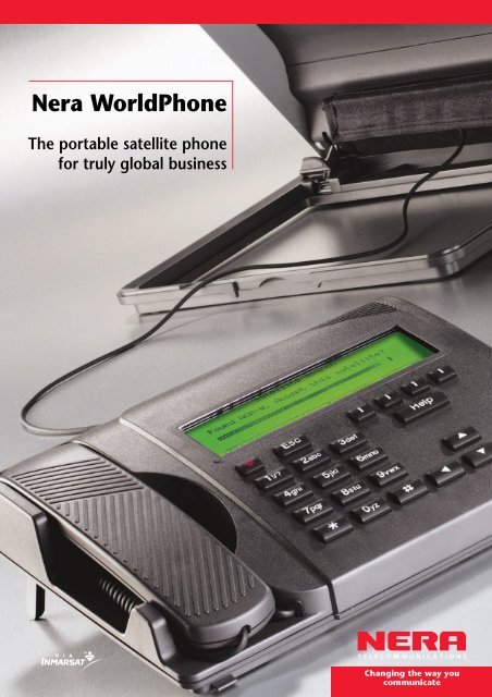 Nera WorldPhone - GMPCS Personal Communications Inc.
