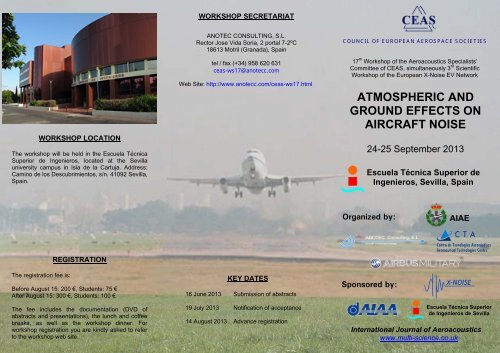 atmospheric and ground effects on aircraft noise - ANOTEC ...