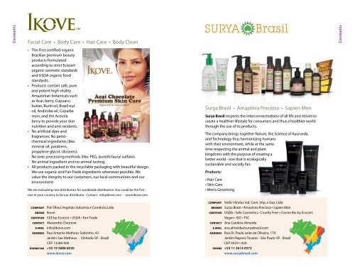 Download the brochure - Organics Brazil