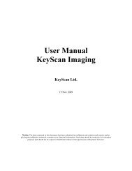 KS810-P User Manual Guide - KeyScan