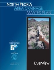 North Peoria Area Drainage Master Plan - Flood Control District of ...