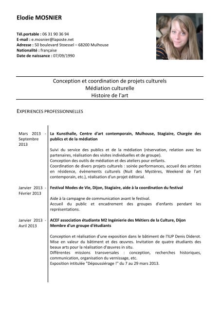 CV Elodie MOSNIER.pdf - OCIM