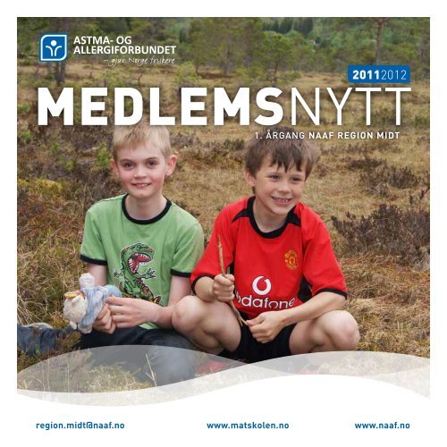 Medlemsnytt, pdf - Norges Astma- og Allergiforbund