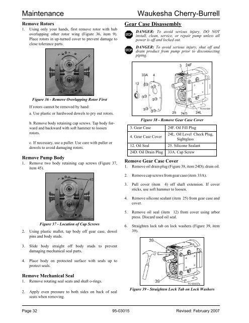 WAUKESHA Manuale Inglese AP2 - Asco Pompe Srl