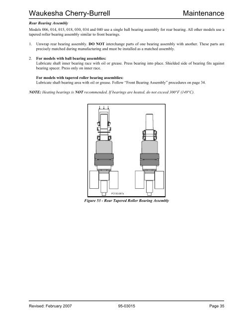 WAUKESHA Manuale Inglese AP2 - Asco Pompe Srl