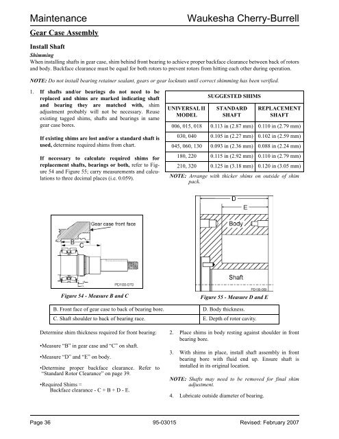 WAUKESHA Manuale Inglese AP2 - Asco Pompe Srl