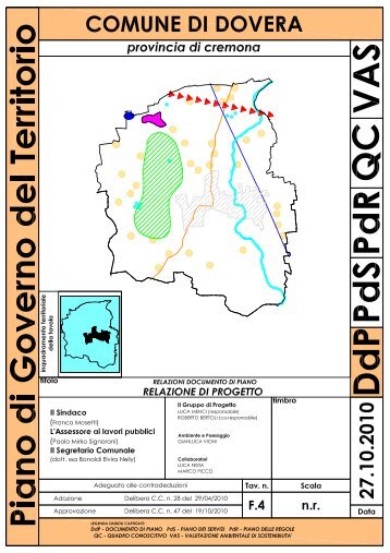 PGT_DDP\F4_relazione di progetto.pdf - Comune di Dovera