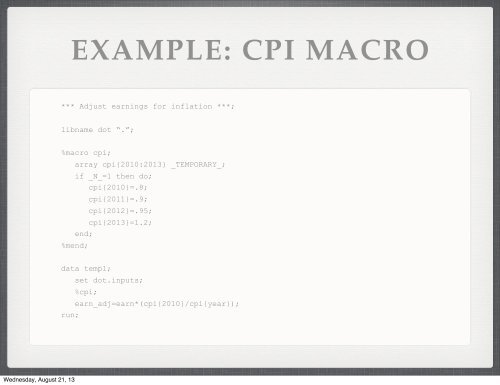 CODE DESIGN, MACROS, AND SUBROUTINES