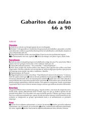 Gabaritos das perguntas - Passei.com.br