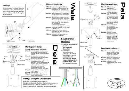 Montageanleitung (PDF) - Top-Light