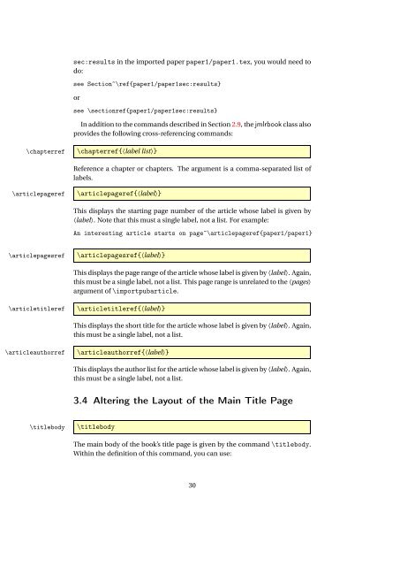 jmlr: LaTeX2e Classes for the Journal of Machine Learning Research