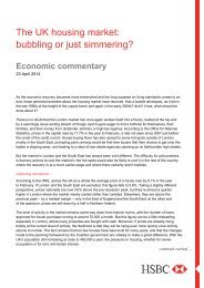 Economic commentary - Business banking - HSBC