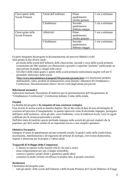 Cittadinanza e Costituzione - La Teca Didattica