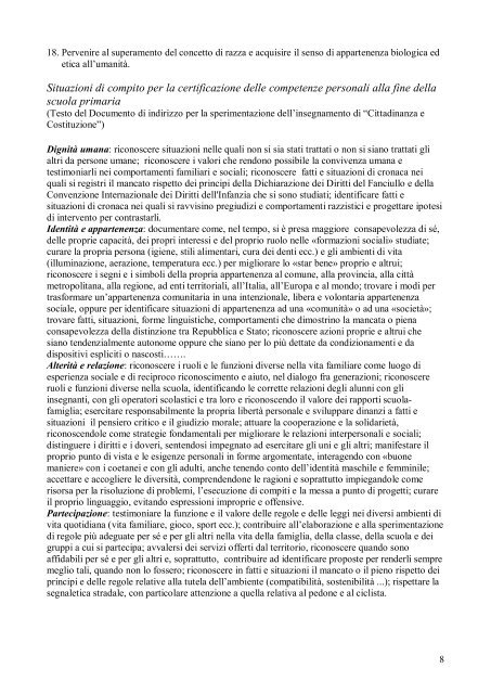 Cittadinanza e Costituzione - La Teca Didattica