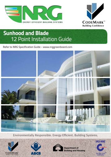 Sunhood and Blade 12 Point Installation Guide - NRG