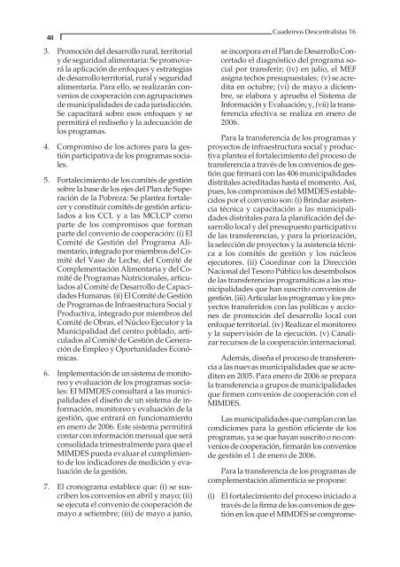 Cuaderno Descentralista # 16 - Grupo Propuesta Ciudadana