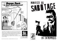 Manifeste du sabotage en entreprises - PDF - Infokiosques.net