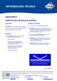 anticorit 5 - fuchs lubricantes