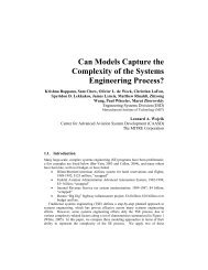 Can Models Capture the Complexity of the Systems Engineering ...