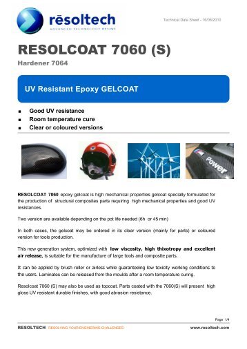 RESOLCOAT 7060 (S) - Boat Design Net