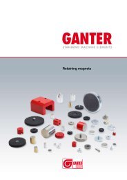 Retaining magnets - Ganter Griff