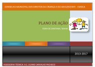 PLANO DE AÃÃO - Prefeitura Municipal de Feira de Santana