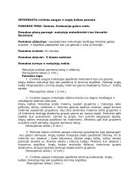 Gaisras. Evakuacija gaisro metu - Vilniaus lietuvių namai