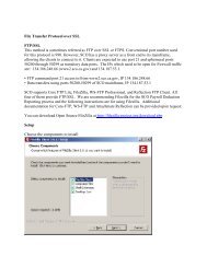 File Transfer Protocol over SSL FTP/SSL This method is sometimes ...