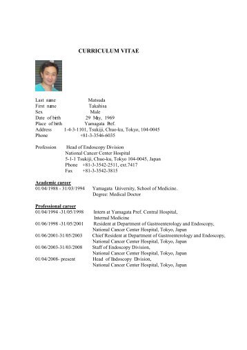 CURRICULUM VITAE - PEOPLE-X