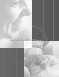 1998 - Midwifery in the United States and the Consensus Model for ...