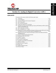 Section 16. Analog-to-Digital Converter (ADC) - Microchip