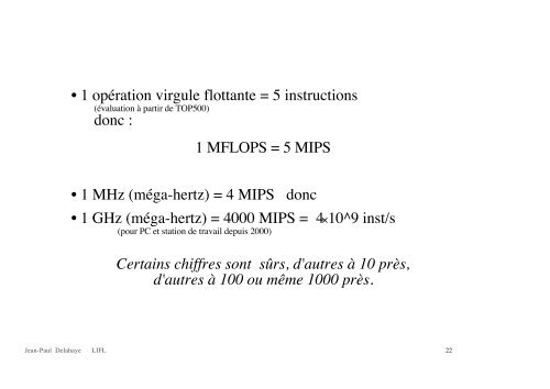 QuantitÃ© Calcul 2012 - LIFL