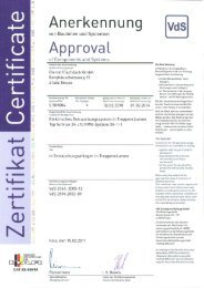 VdS Zertifikat fumilux 24-J10 - Eternit