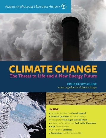 AMNH Climate Change Guide - American Museum of Natural History