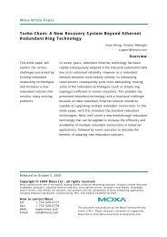 Turbo Chain: A New Recovery System Beyond Ethernet ... - Technolec