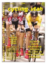 July 2005 Issue - Cycling Utah