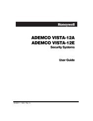 ADEMCO VISTA-12A ADEMCO VISTA-12E - Jacksons Security