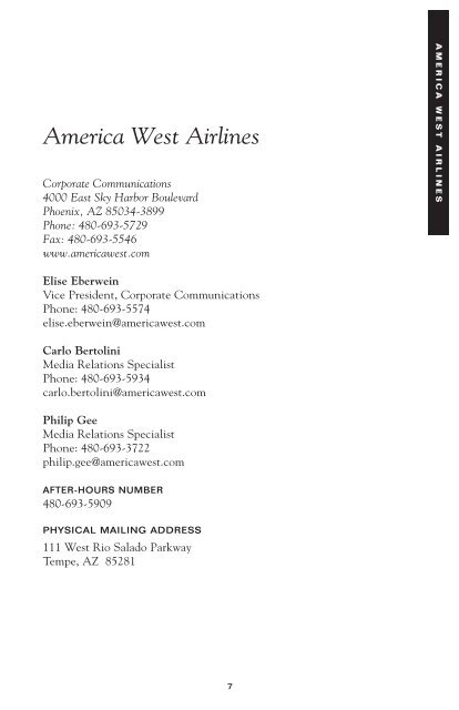 media directory 2004 - Kansas City International Airport