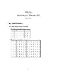 PHIL12A Section answers, 16 February 2011 - Philosophy