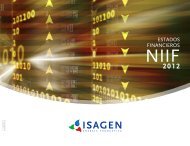 Estados financieros NIIF 2012 - Isagen
