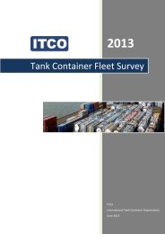 Tank Container Fleet Survey - Itco.be