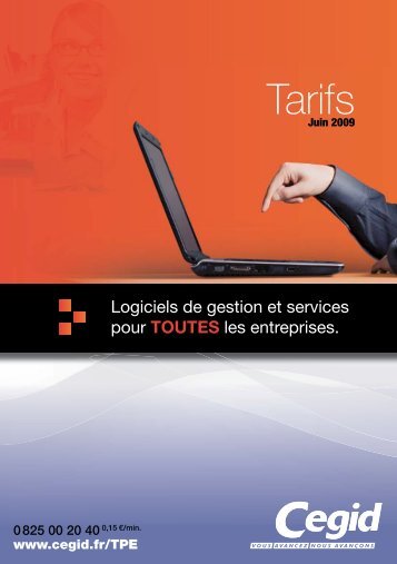 Le tarif PDF - Cegid.fr